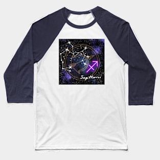 Sagittarius Archer Zodiac Sign Astrology Baseball T-Shirt